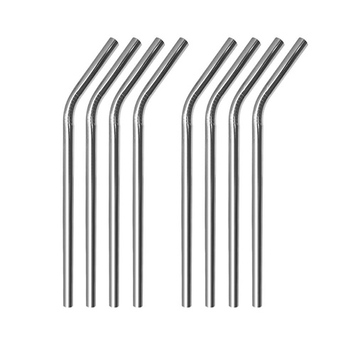 Smoothie bent steel stainless straws: Buy Bulk Wholesale
