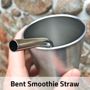 Bent Smoothie Straw