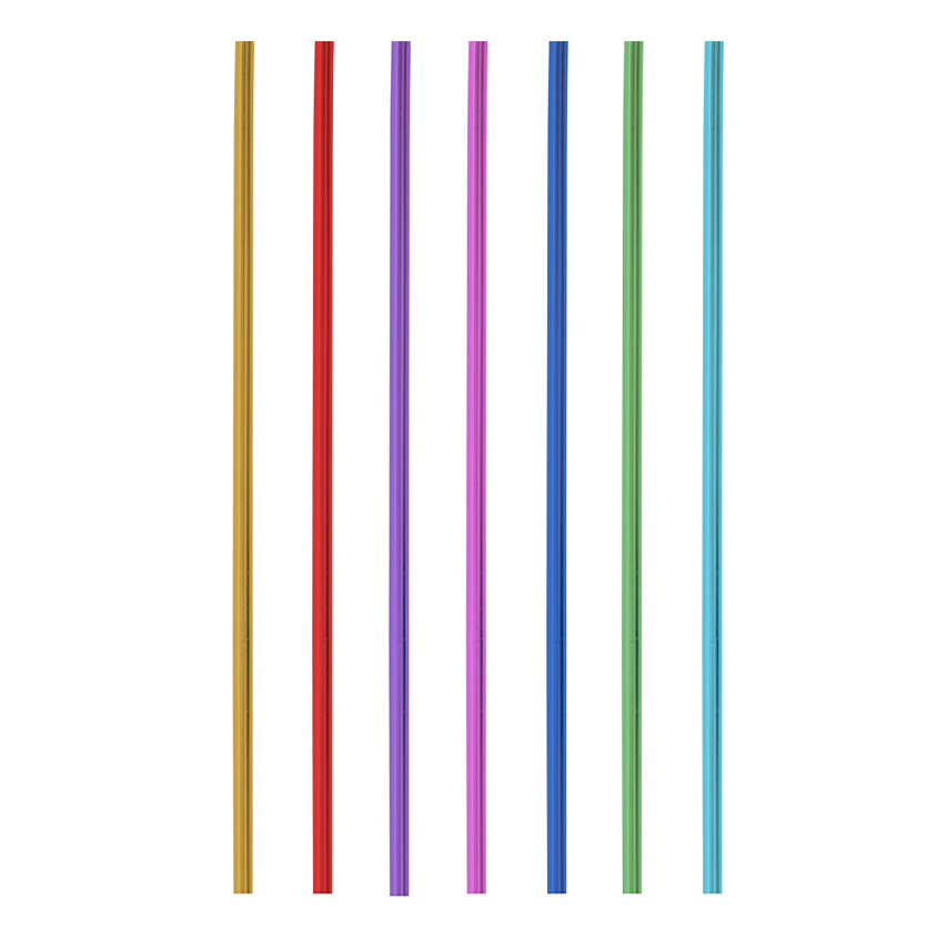 Wholesale drinking straws aluminum for Bars and Restaurants